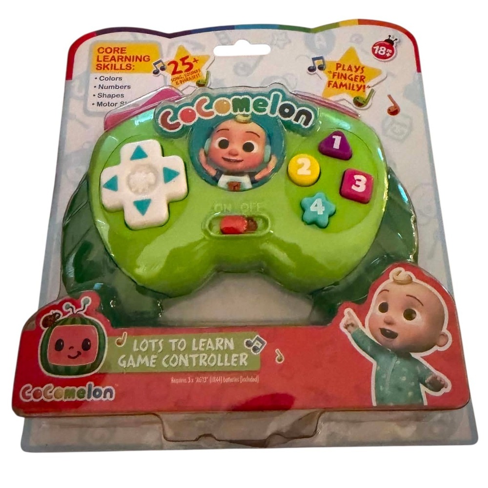Cocomelon Lots to Learn Game Controller Educational Musical Toy 96194 NEW